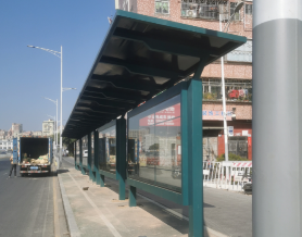 深圳龍華公交候車亭工程